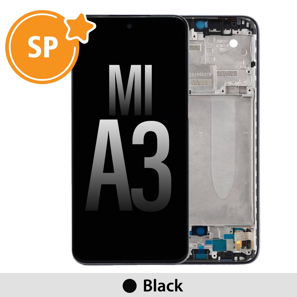 Xiaomi Mi A3 OLED Screen Digitizer 5606101260B6 (Service Pack)-Black