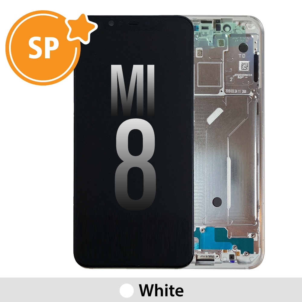 Xiaomi Mi 8 OLED Screen Digitizer 560310002033 (Service Pack)-White