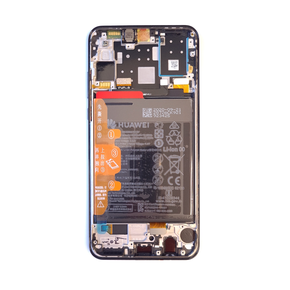 Huawei P30 lite LCD Screen Digitizer (48MP Rear Camera 2019 Edition) 02352RPW (Service Pack)-Midnigh