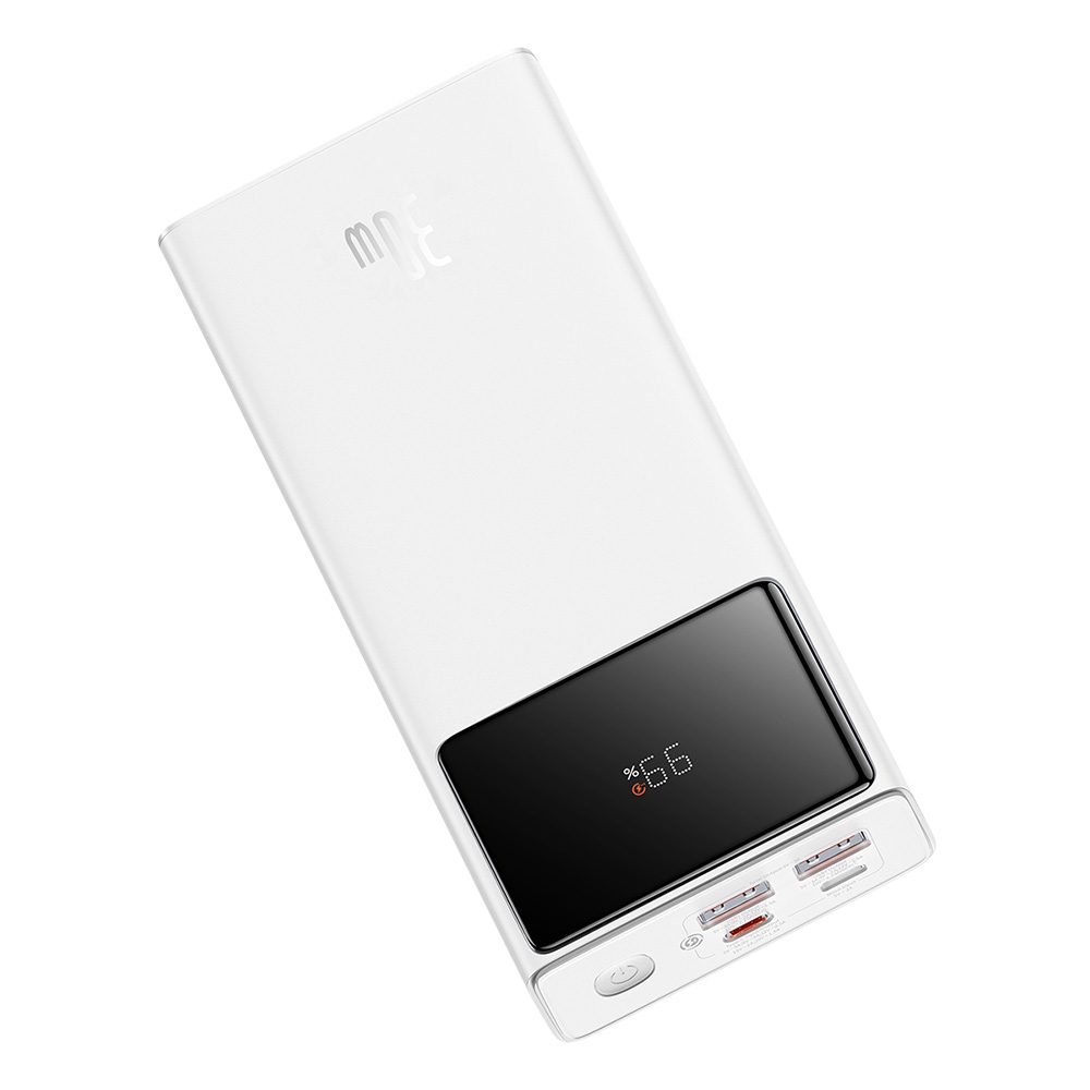 Baseus Star-Lord Digital Display Fast Charging Power Bank 20000mAh 30W-White