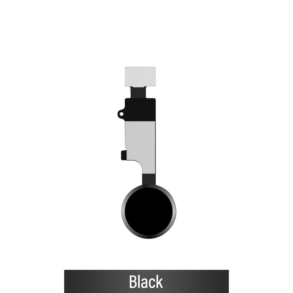 JC 6 Gen iPhone 7 / 7 Plus / 8 / 8 Plus / SE (2020) / SE (2022) Home Button (3D Edition)-Black