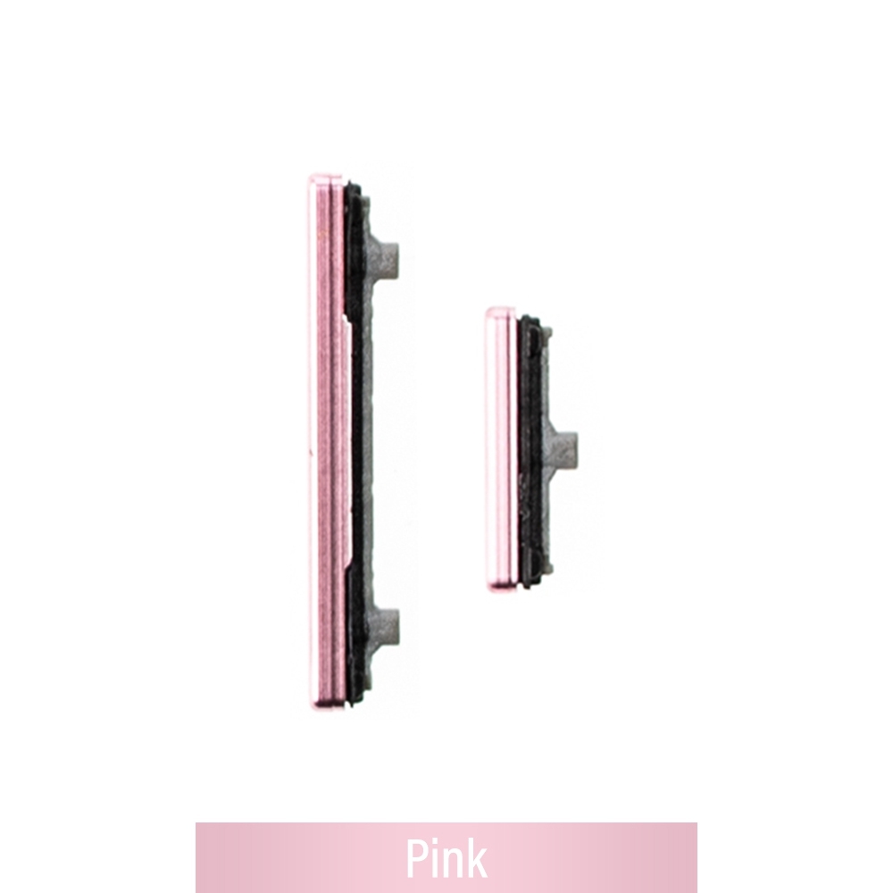 Power & Volume Button Set for Samsung Galaxy S20 G980F / S20 Plus G985F-Pink